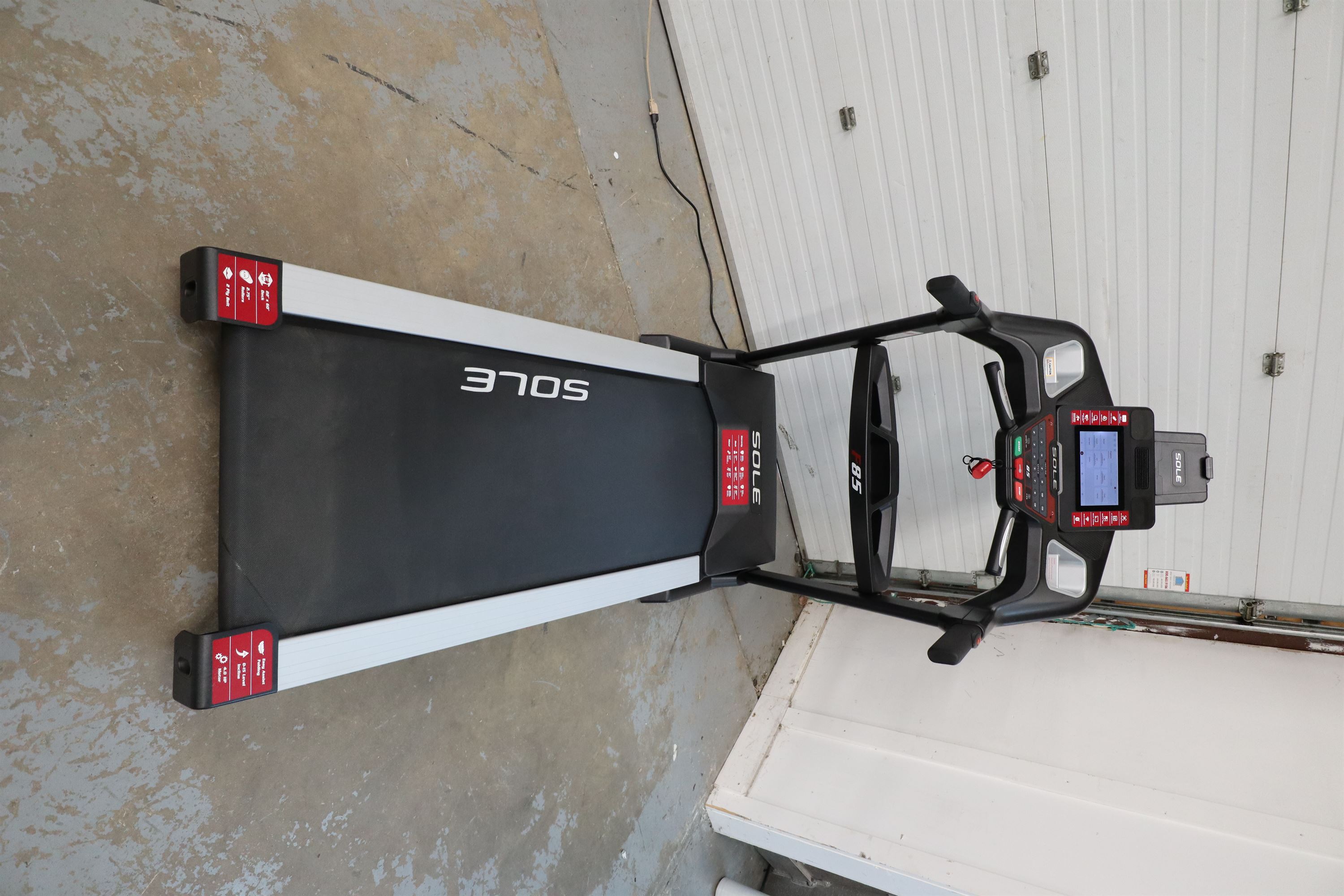 Used Sole F85 585820 Folding Treadmill