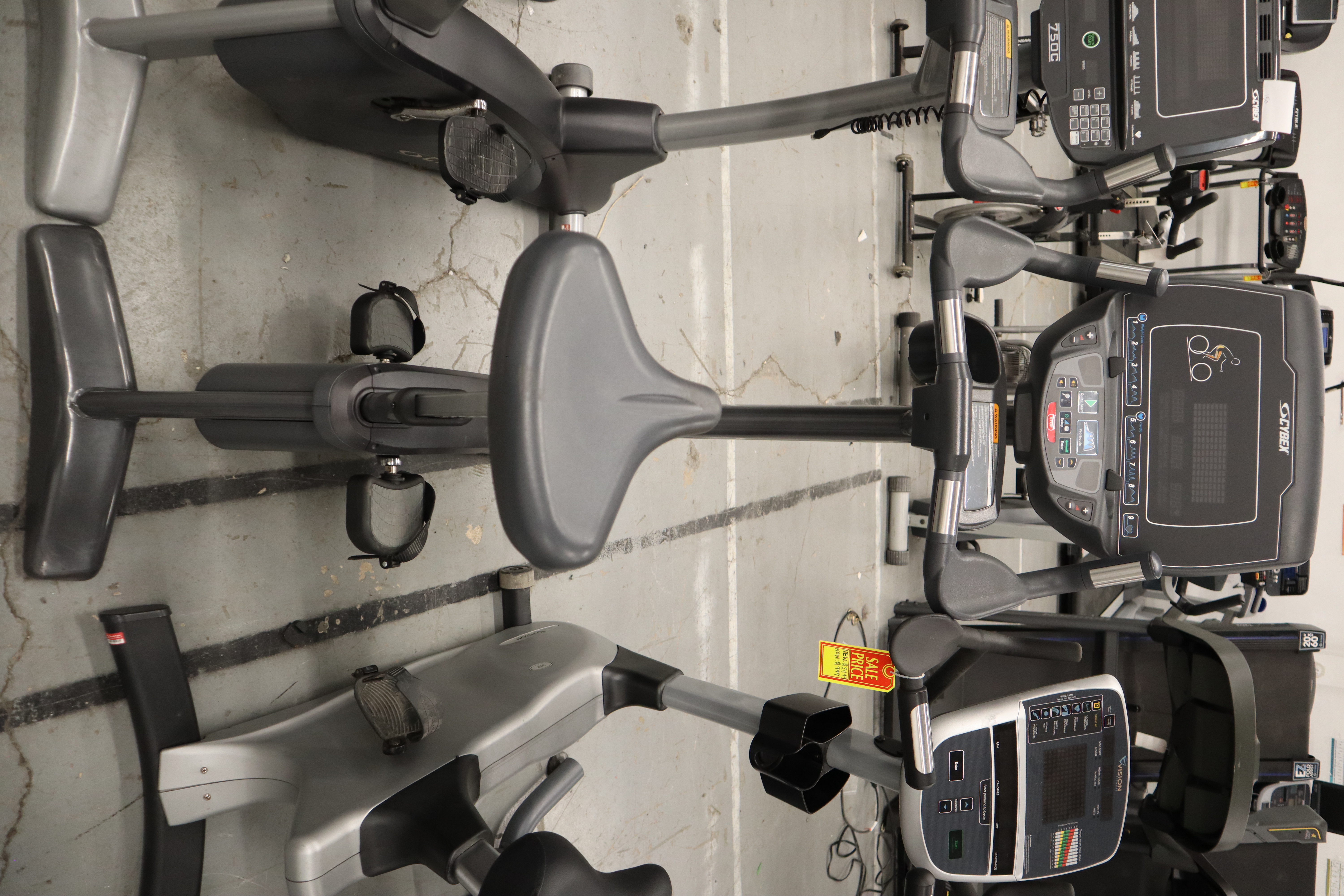Used Cybex 625C M0420 Upright Stationary Bike