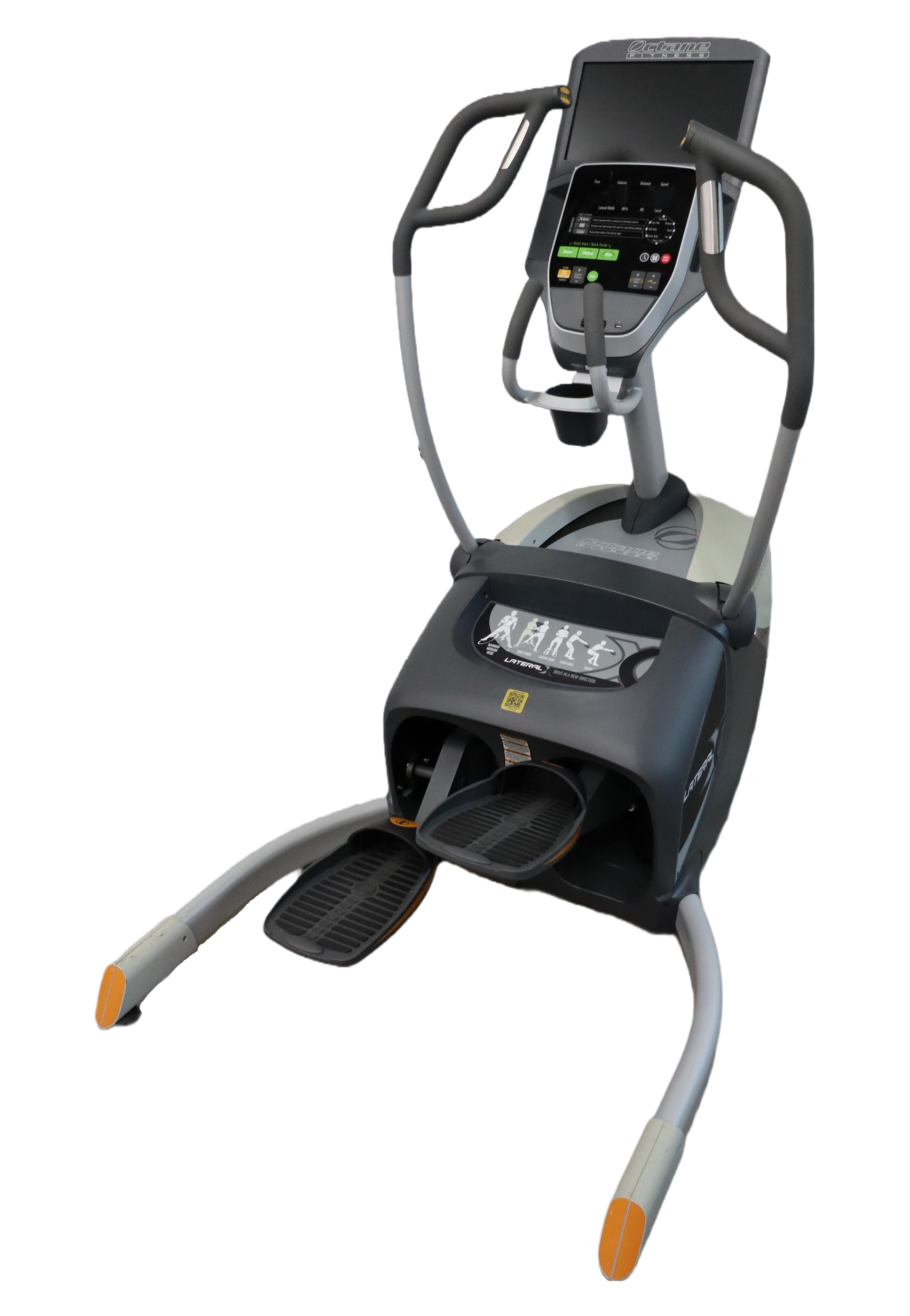 Refurbished Octane Fitness Lateral X LX8000 w/Standard Screen w PVS TV F1608PL Elliptical