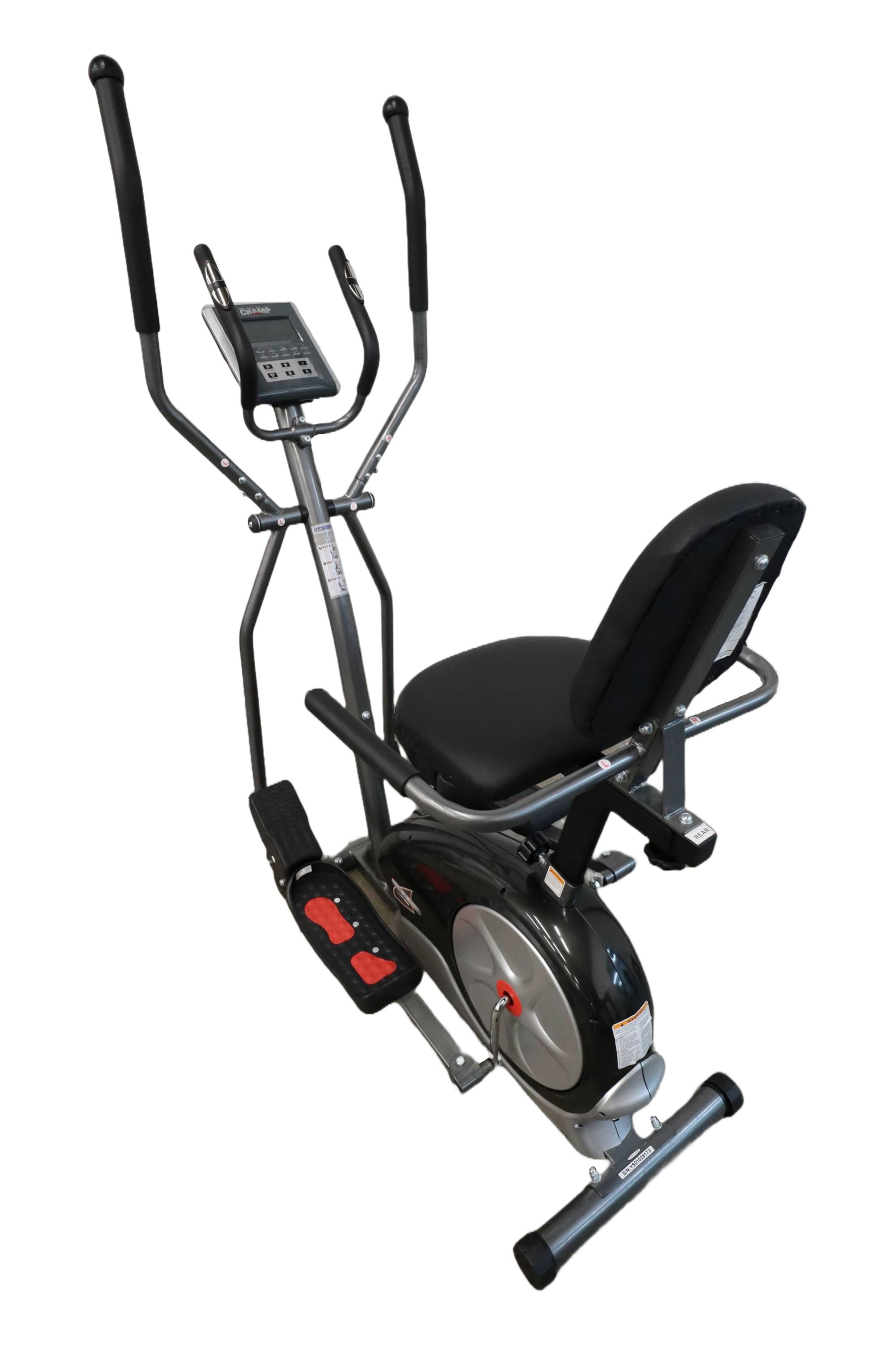 Used Body Champ Body Champ 3 in 1 Trio YS0102 Recumbent Elliptical