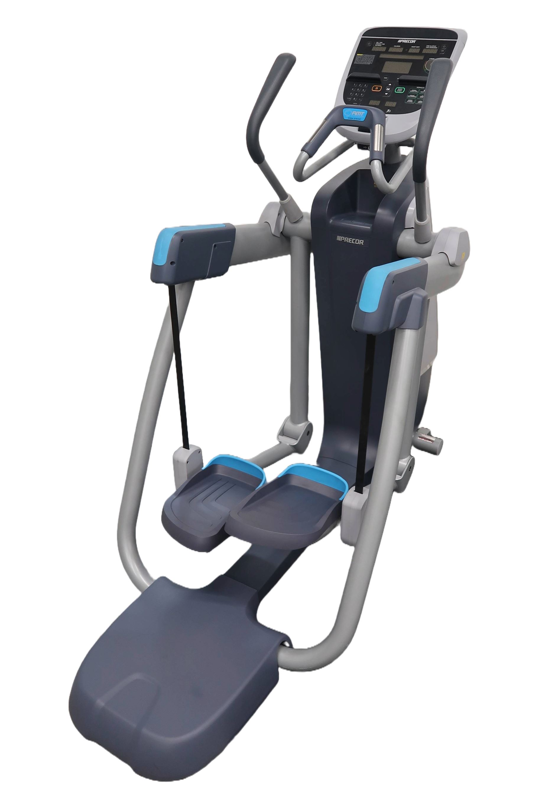 Refurbished Precor AMT-12 835 Open Stride w P30 Console AJTEH Adjustable Stride Elliptical
